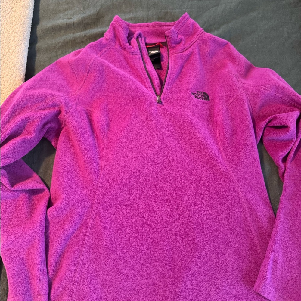 The North Face Women's Vibrant Purple Cowl Sweater